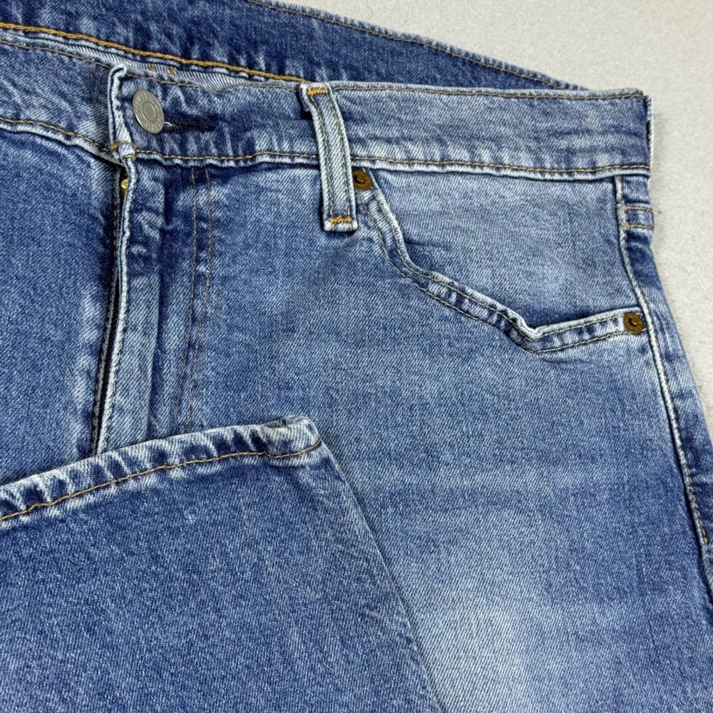 Levis Premium 511 Slim Fit Jeans Medium Wash Blue Mens Denim Pants